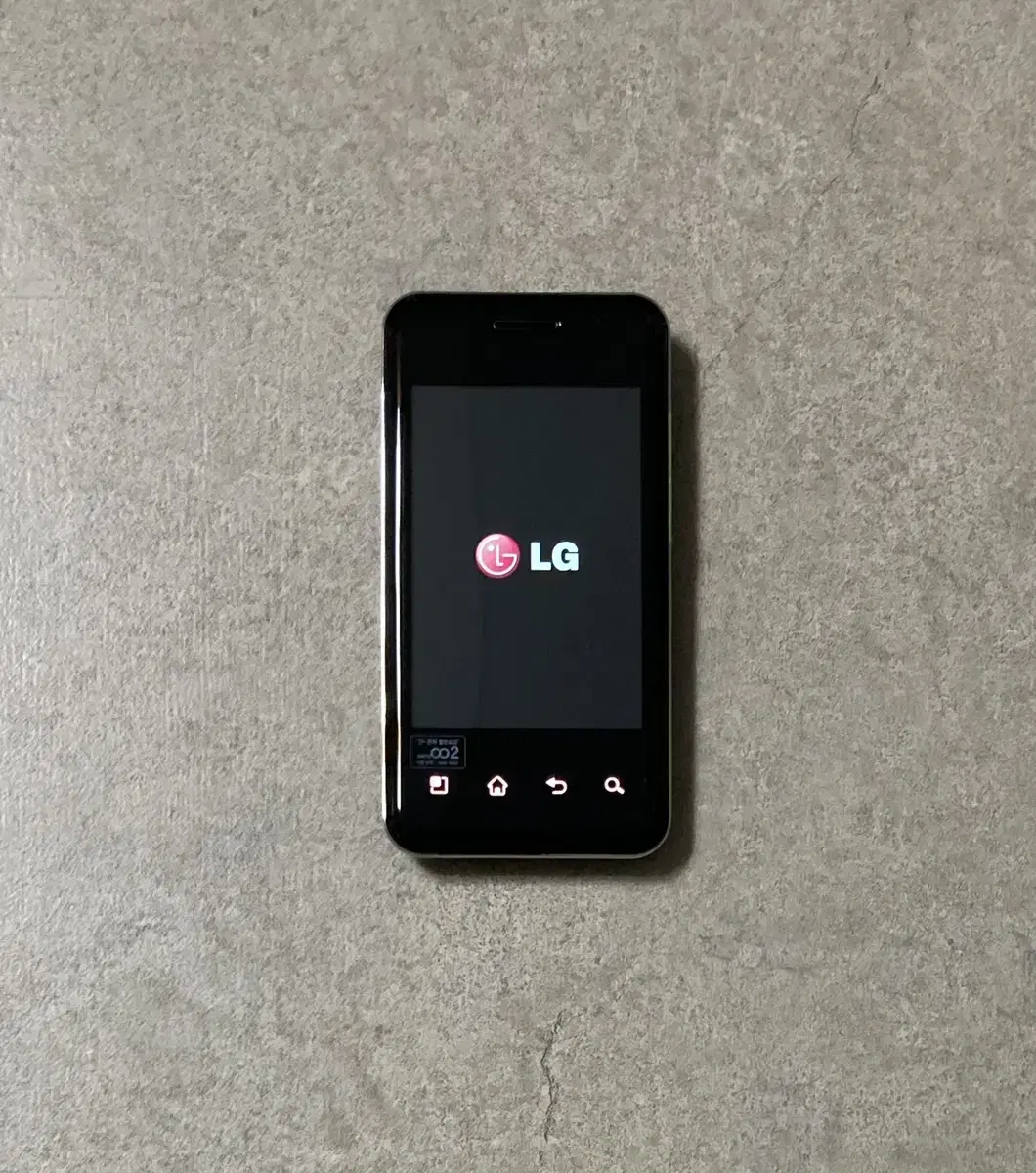 새제품 옵티머스시크 3g폰 lg-lu3100 팝니다